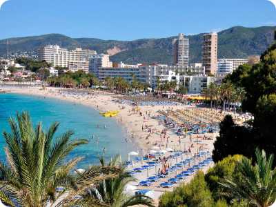 Mejores zonas donde alojarse en Mallorca, Magaluf
