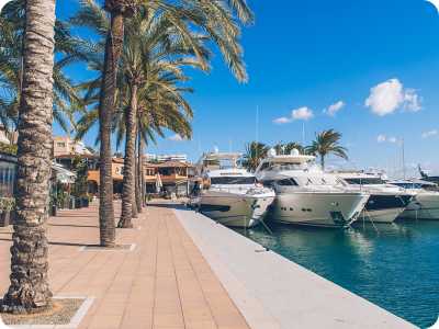 Mejores zonas para alojarse en Mallorca, Puerto Portals